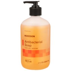 [MCK-53-28067-18] Antibacterial Soap McKesson Liquid 18 oz. Pump Bottle Clean Scent