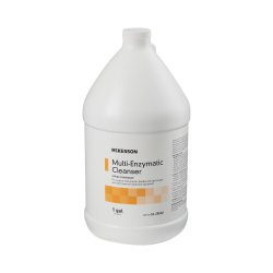 [MCK-53-28502] Multi-Enzymatic Instrument Detergent McKesson Liquid 1 gal. Jug Spring Fresh Scent