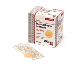 [PRO-P150150] Adhesive Spot Bandage 1 Inch Plastic Round Tan Sterile