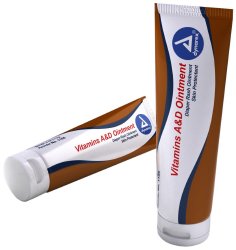 [DYX-1155] Vitamin A&amp;D Ointment, 4 oz Flip Top Cap Tube, 72/cs