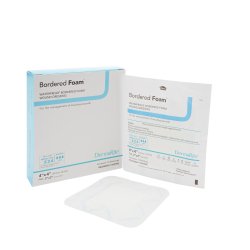 [SIN-00298E] Foam Dressing BorderedFoam® 4 X 4 Inch With Border Waterproof Backing Nonacrylic Adhesive Square Sterile