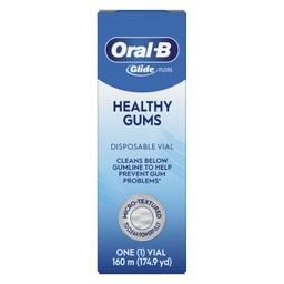 [PGO-80779740] Oral-B Glide Healthy Gums Disposable Vial, 160m, Unflavored, 1/bx (Old #s 80303245, 84843402) (US SALES ONLY) (Products cannot be sold on Amazon.com or any other third Party sites.)