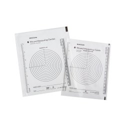 [MCK-533-30012100] Wound Measuring Guide McKesson Metric / English Clear Plastic 5 X 7 Inch