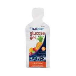 [TRV-P2H01FP-01] Glucose Supplement TRUEplus™ 1.1 oz. Gel Fruit Punch Flavor