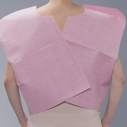 [TID-910516] Exam Cape Tidi® Mauve One Size Fits Most Front / Back Opening Without Closure Unisex
