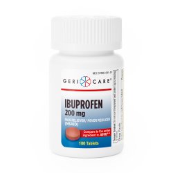[GER-941-01-GCP] Pain Relief Geri-Care® 200 mg Strength Ibuprofen Tablet 100 per Bottle