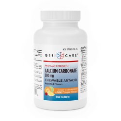[GER-763-15-GCP] Antacid Geri-Care® 500 mg Strength Chewable Tablet 150 Per Bottle