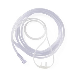 [MDL-HUD9507] Nasal Cannula Hudson RCI® Adult Curved Prongs 7 Foot Tubing High Flow Rate