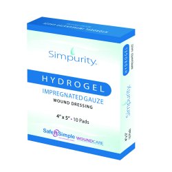 [SNS-SNS58820] Hydrogel Wound Dressing HydroGel Impregnated 4 X 5 Inch Sterile