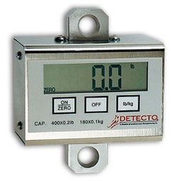 [DET-PL400] Attachable Scale Detecto® Digital Display 400 lbs. / 181 kg Capacity Battery Operated
