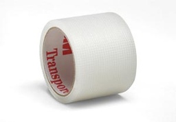 [MMM-1527S-1] Medical Tape 3M™ Transpore™ Single Use Roll Plastic 1 Inch X 1-1/2 Yard Transparent NonSterile