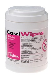 [MET-13-1100] CaviWipes™ Surface Disinfectant Premoistened Alcohol Based Manual Pull Wipe 160 Count Canister Disposable Alcohol Scent NonSterile
