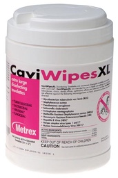 [MET-13-1150] CaviWipes™ Surface Disinfectant Premoistened Alcohol Based Manual Pull Wipe 66 Count Canister Disposable Alcohol Scent NonSterile