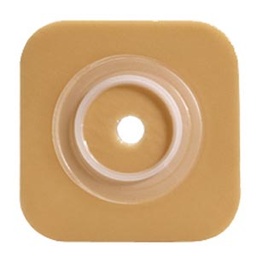 [CON-401906] Ostomy Barrier Sur-Fit Natura® Trim to Fit, Standard Wear Stomahesive® Without Tape 100 mm Flange Sur-Fit® Natura® System Hydrocolloid 2-5/8 to 3-1/2 Inch Opening 6 X 6 Inch