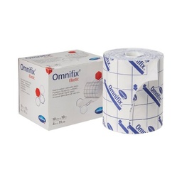 [HAR-900603] Dressing Retention Tape with Liner Omnifix® Elastic Skin Friendly Nonwoven 4 Inch X 11 Yard White NonSterile